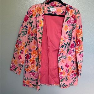 Lovers + Friends Pink Floral Jacket